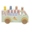 New Classic Toys Wooden Toys>Pop Up Ice Cream Truck - 2+