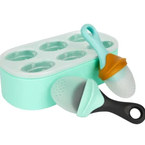 BOON Feeding & Hydration>Pulp Silicone Freezer Tray + 2 Pulp Feeders - 6M+