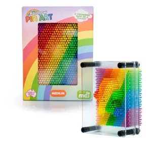 Spotty Dot Sensory | Novelty>Rainbow Pin Art - Small - 3+