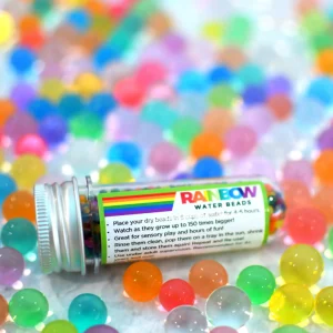 Spotty Dot Sensory>Rainbow Water Beads - 4+ (non toxic)