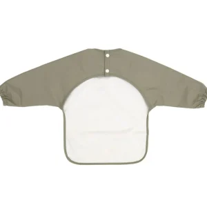 All4Ella Eco | Feeding & Hydration>Recycled Long Sleeve Smock Bib Sage - 6M+