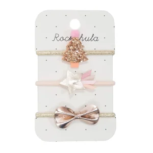 Rockahula Christmas>Rose Gold Christmas Tree Ponies - 3+