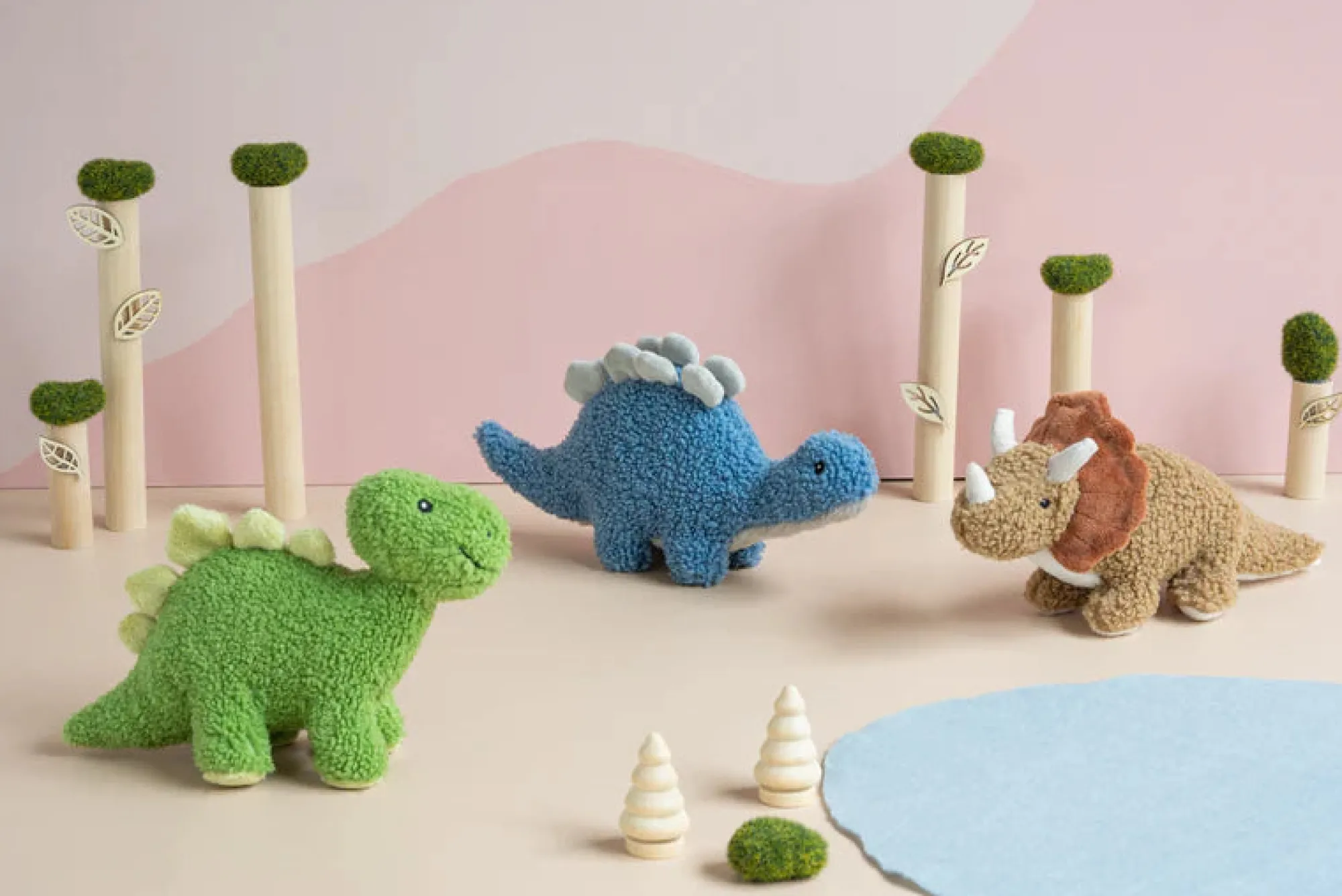 sadie_the_dino__green_1.webp Nana Huchy Soft Toys | 1st Birthday>Sadie the Dino - Green