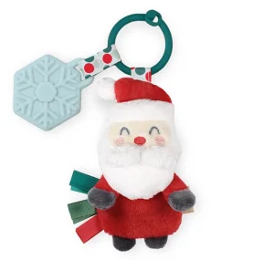 Itzy Ritzy Christmas>Santa Itzy Pal Plush Sensory Teether - 0+