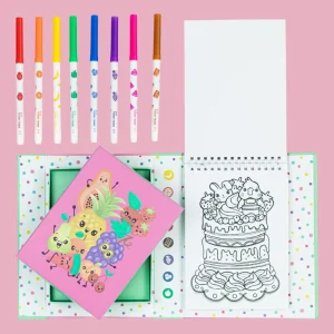 Tiger Tribe Art & Craft>Scented Colouring - Fruity Cutie - 4+