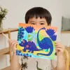 Tiger Tribe Art & Craft>Scratch Art - Dinosaurs - 5+