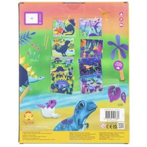 Tiger Tribe Art & Craft>Scratch Art - Dinosaurs - 5+