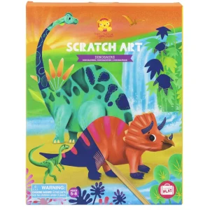 Tiger Tribe Art & Craft>Scratch Art - Dinosaurs - 5+