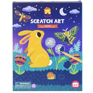 Tiger Tribe Art & Craft | Easter>Scratch Art - Garden - 5+