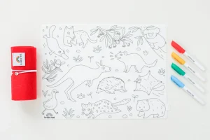 Scribble Mat Travel | Art & Craft>- Baby Australian Animals - 3+