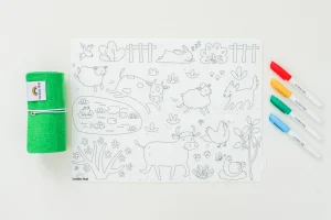Scribble Mat Travel | Art & Craft>- On the Farm - 3+