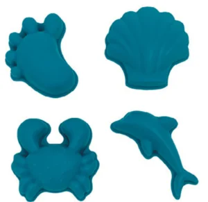Scrunch Travel | Beach>Set of 4 Moulds (6 Colours) - 12M+