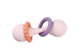 Koala Dream Baby>Sensory Maraca Rattle Pink & Blue - 0+