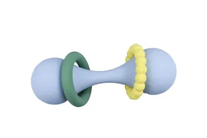 Koala Dream Baby>Sensory Maraca Rattle Pink & Blue - 0+