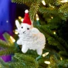 Tara Treasures Christmas>Sheep Christmas Decoration