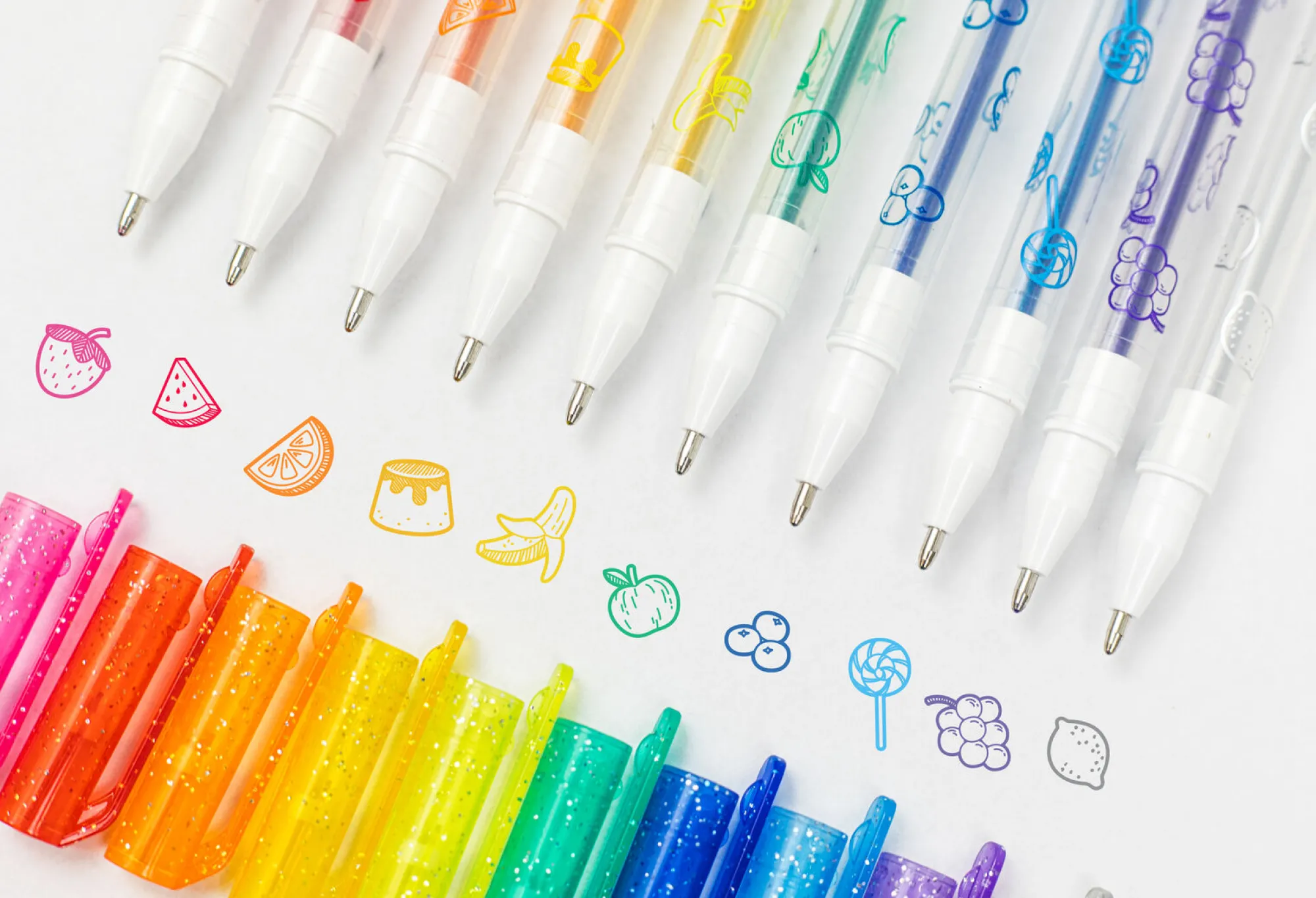 shimmer_scented_gel_pens__5.webp Tiger Tribe Art & Craft>Shimmer Scented Gel Pens - 5+