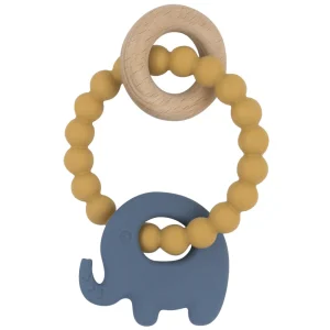 Playground Teethers & Rattles | Baby>Silicone Elephant Teether - 3 colours - 3M+
