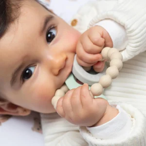 Playground Teethers & Rattles | Baby>Silicone Elephant Teether - 3 colours - 3M+