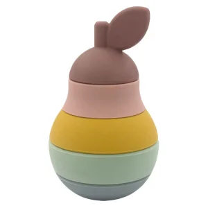 Playground Outlet>Silicone Pear Stacking Puzzle - 6M+