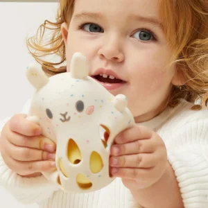Tiger Tribe Baby | Easter>Silicone Rattle Bunny - 0+