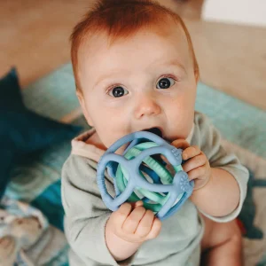 Jellystone Teethers & Rattles | Baby>Silicone Sensory & Fidget Ball - 0+ (2 colours)