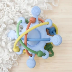 Koala Dream Travel | Teethers & Rattles>Silicone Sensory Space Rattle Teether - 4M+