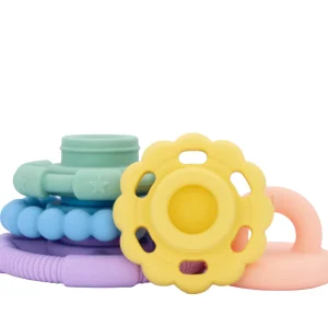 Jellystone Teethers & Rattles | Baby>Silicone Stacker & Teether Toy - 0+ (9 styles)