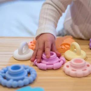 Jellystone Teethers & Rattles | Baby>Silicone Stacker & Teether Toy - 0+ (9 styles)