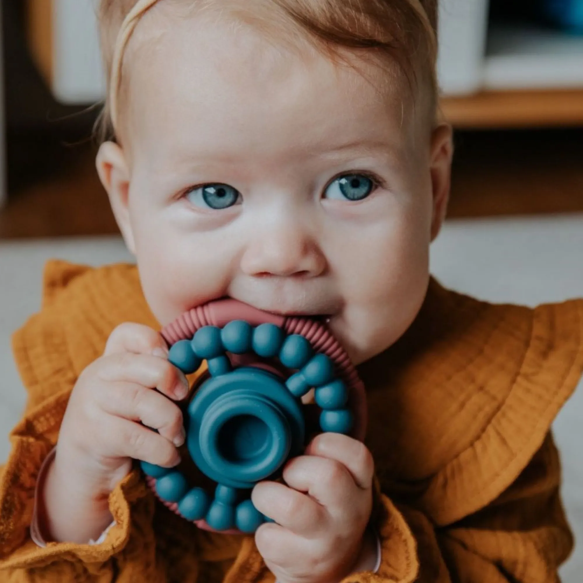 silicone_stacker__teether_2.webp Jellystone Teethers & Rattles | Baby>Silicone Stacker & Teether Toy - 0+ (9 styles)