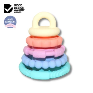 Jellystone Teethers & Rattles | Baby>Silicone Stacker & Teether Toy - 0+ (9 styles)