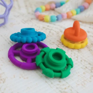 Jellystone Teethers & Rattles | Baby>Silicone Stacker & Teether Toy - 0+ (9 styles)
