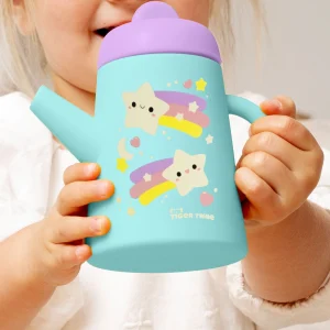 Tiger Tribe Pretend Play>Silicone Tea Set - Starlight Party - 12M+