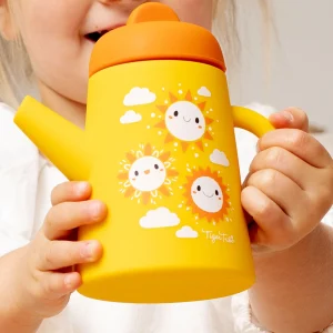 Tiger Tribe Pretend Play | 1st Birthday>Silicone Tea Set - Sunny Days - 12M+