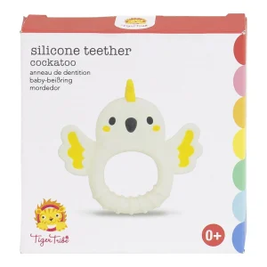 Tiger Tribe Teethers & Rattles | Baby>Silicone Teether - Cockatoo - 0+
