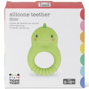 Tiger Tribe Teethers & Rattles | Baby>Silicone Teether Dino - 0+