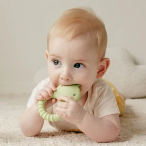 Tiger Tribe Teethers & Rattles | Baby>Silicone Teether Dino - 0+
