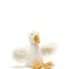 Nana Huchy Soft Toys | Teethers & Rattles>Snowy the Goose Rattle - 0+