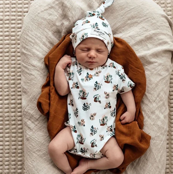 Snuggle Hunny Outlet>- Arizona Short Sleeve Bodysuit - Newborn 0000