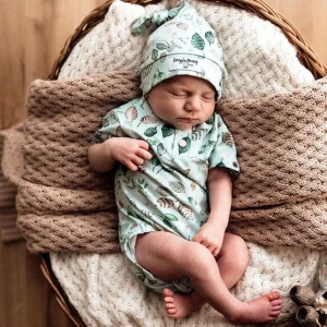 Snuggle Hunny Outlet>- Daintree Short Sleeve Bodysuit - Newborn 0000