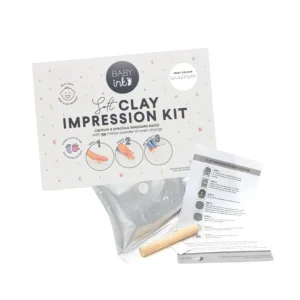 Baby Ink Baby>Soft Clay Impression Kit - White