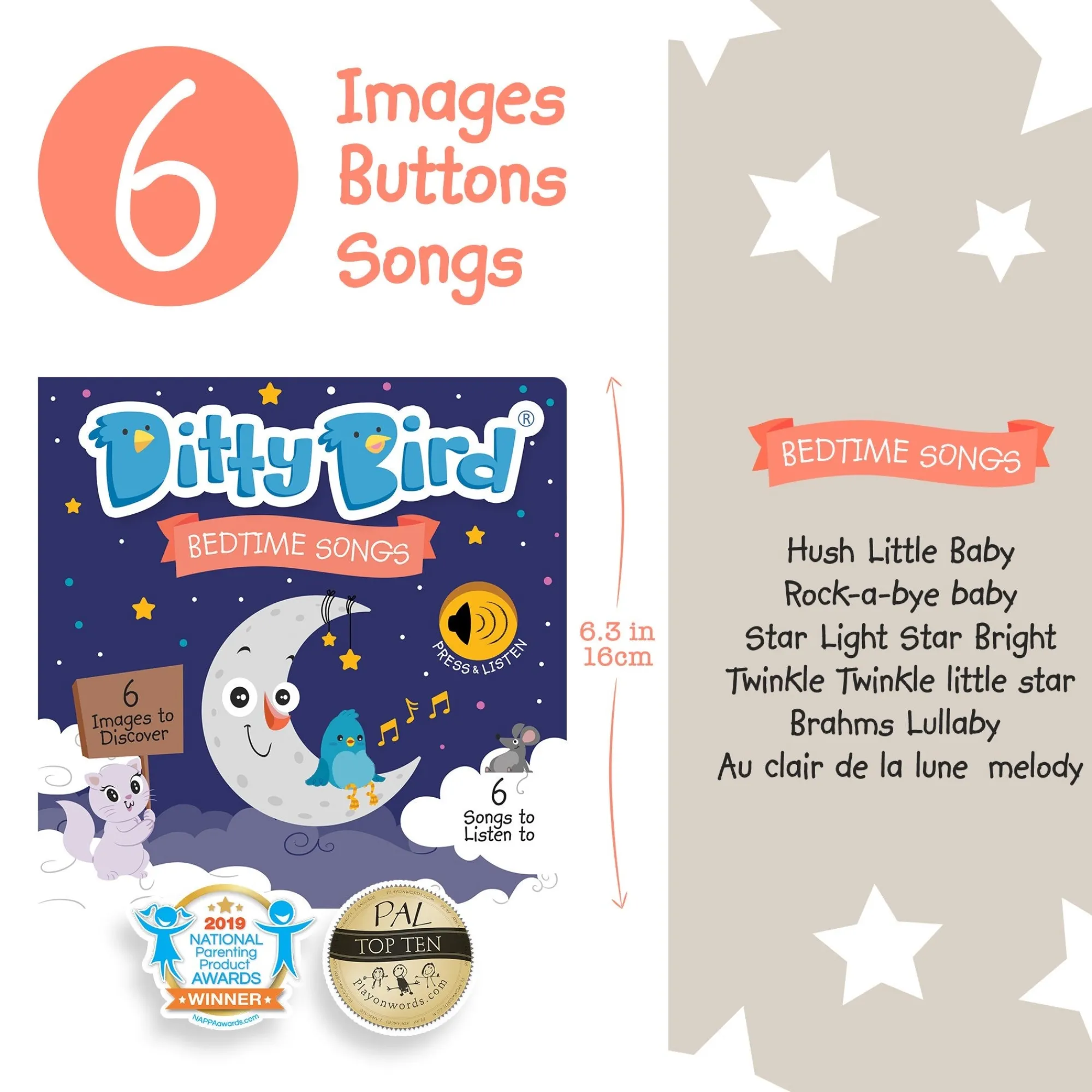 sound_board_book__bedtime_1.webp Ditty Bird Books>Sound Board Book - Bedtime - 12M+
