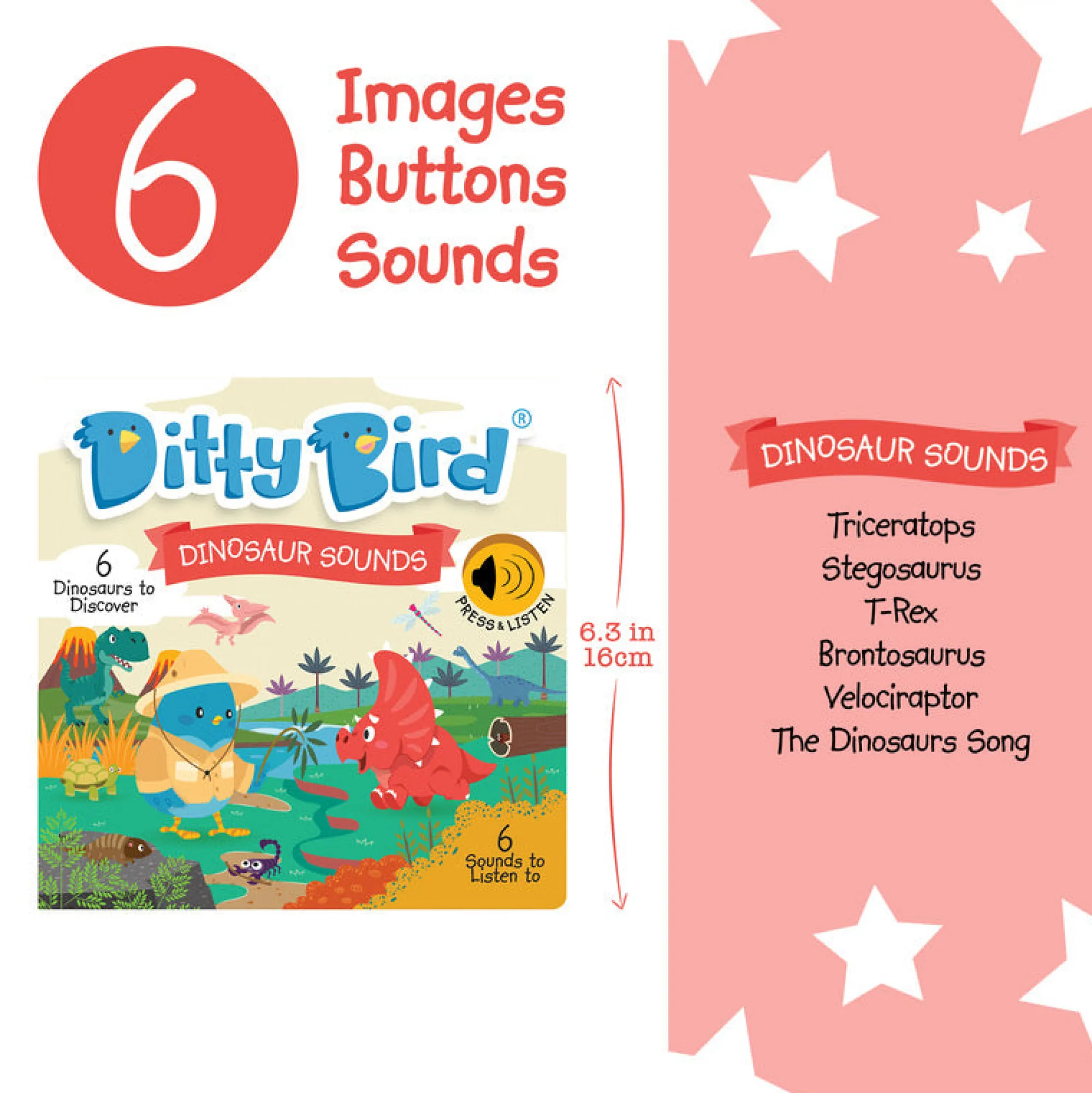 sound_board_book__dinosau_2.webp Ditty Bird Books>Sound Board Book - Dinosaur - 12M+