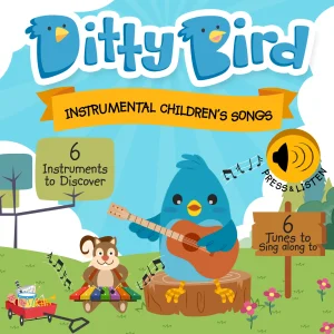 Ditty Bird Music | Books>Sound Board Book - Instrumental Children's Songs - 12M+