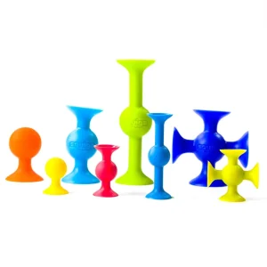 Fat Brain Toy Co Outlet | Bath Time>Squigz Starter Set - 3+