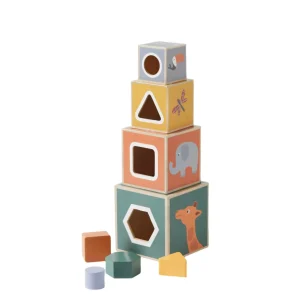Zookabee Wooden Toys | 1st Birthday>Stacking Cubes - 12M+