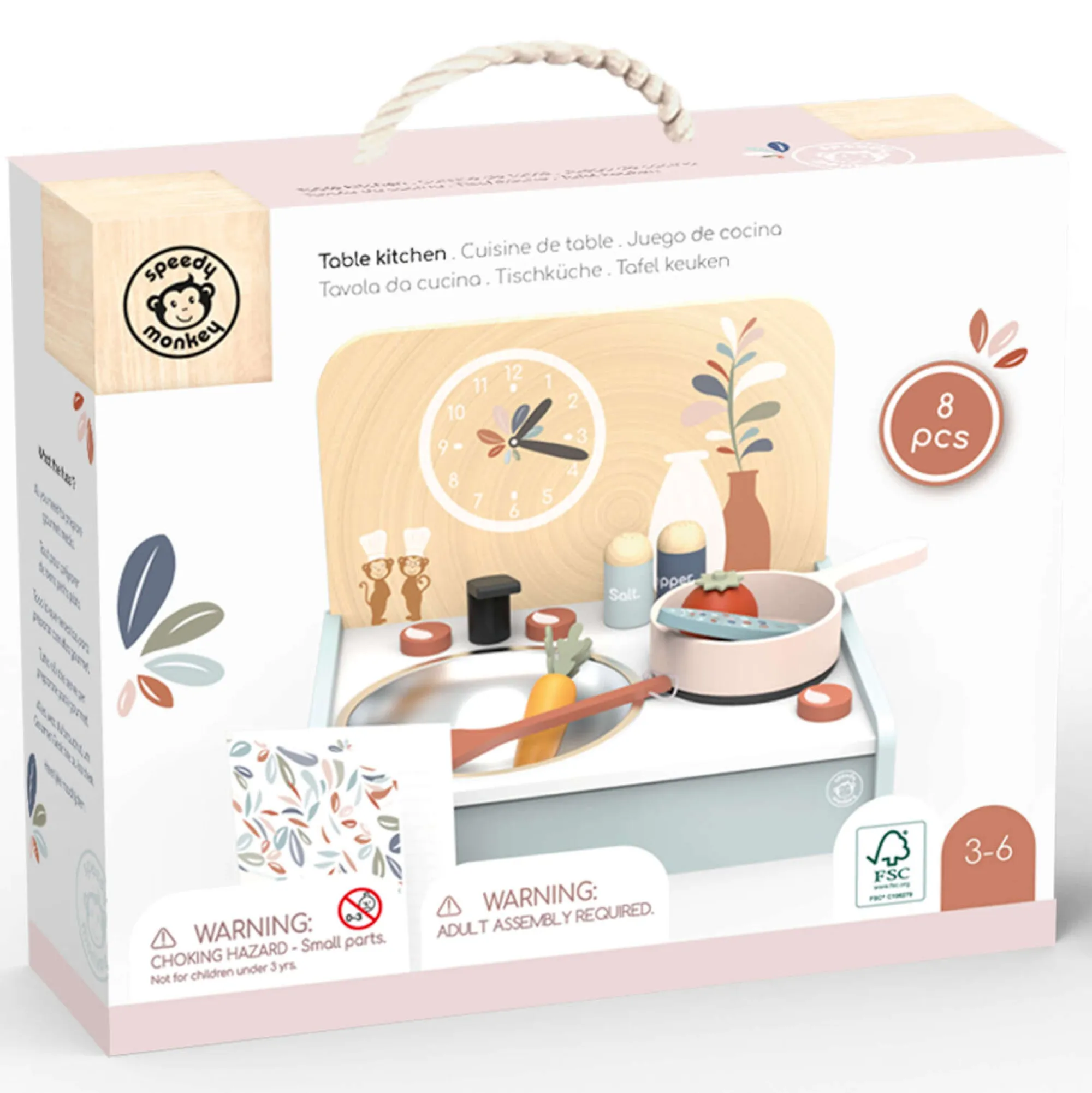 table_kitchen_with__acces_3.webp Speedy Monkey Wooden Toys | Pretend Play>Table Kitchen with 8 Accessories - 3+