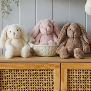 Jiggle & Giggle Soft Toys | Baby>Taupe Plush Bunny - Small - 0+