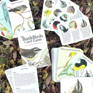 Bridget Farmer Games | Eco>The Bush Birds Card Game