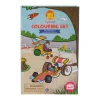 Tiger Tribe Outlet>- Colouring Set - Transport - 4+