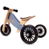 Kinderfeets, Things That Go | 1st Birthday>Tiny Tot PLUS 2- in-1 - Tricycle & Balance Bike - SLATE BLUE - 18M+